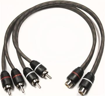 Phono Y-kabel 0.30 meter (1 hun og 2 hanner) 2 Stk Stage 1