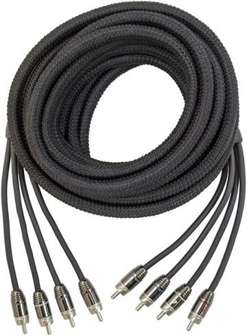 Phono kabel 4-kanals 5.5 meter Stage 3 forside/front