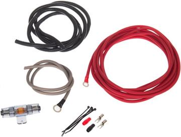 10mm² Kabelsæt til montering forstærker i bil kabler og sikring/cables and fuse