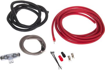 20mm² Kabelsæt til montering forstærker i bil kabler og sikring/cables and fuse