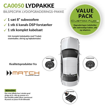 ATF-0050 - Bilspecifik Smart Upgrade lydpakke