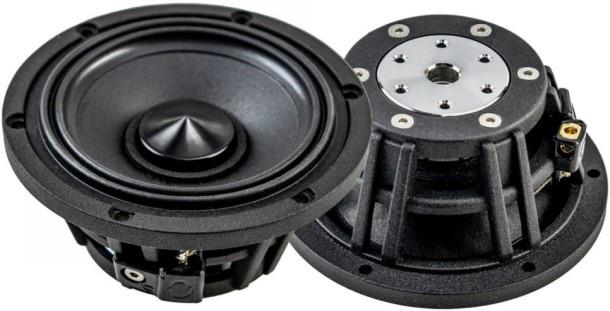 Audiocircle Pro-M3P Professional Line 3.5" Mellemtone højttaler til bil profil forside/front