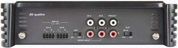 Audison Voce AV quattro 4-kanals forstærker med aktivt delefilter til bil side indgange/site inputs