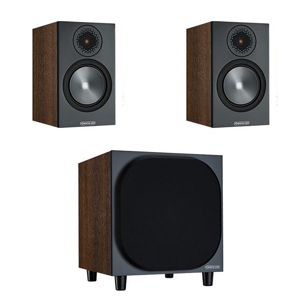 Monitor Audio Bronze 5010SW Højttalersystem Valnød