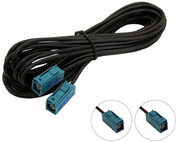Antenneadapter FAKRA hun 5 Meter profil forside/front