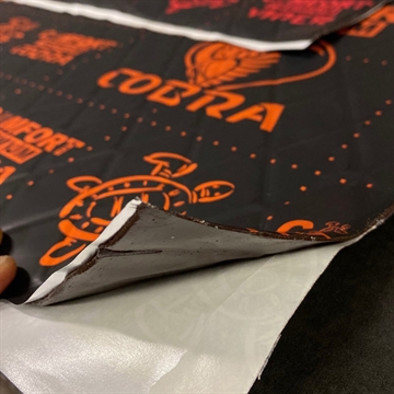 Comfort Mat Cobra 2,3 mm Vibrationsdæmper Profil bagside