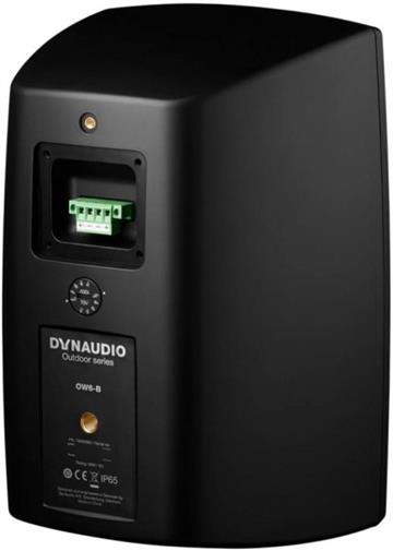 Dynaudio Outdoor OW-6 Sort Udendørshøjttaler sæt bagside/back 2