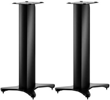 Dynaudio Stand 10 Sort Højttalerstandere profil forside/front