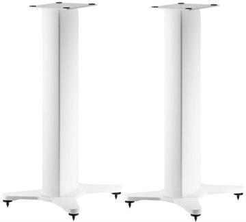 Dynaudio Stand 10 Hvid Højttalerstandere profil forside/front