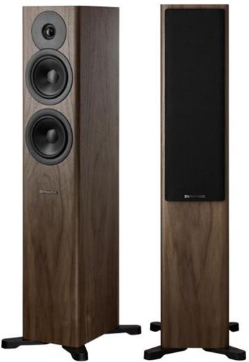 Dynaudio Evoke 30 Valnød Gulvhøjttalersæt profil forside/front