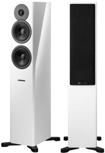 Dynaudio Evoke 30 Hvid højglans Gulvhøjttalersæt profil forside/front