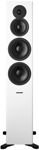Dynaudio Evoke 50 Hvid højglans Gulvhøjttalersæt forside/front