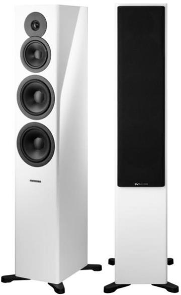 Dynaudio Evoke 50 Hvid højglans Gulvhøjttalersæt profil forside/front