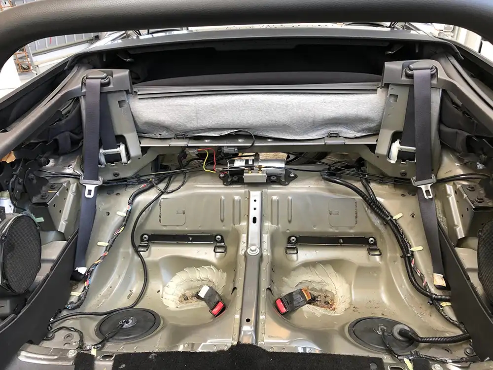 Custom Audio bilstereo monteringsbilleder Ford Mustang