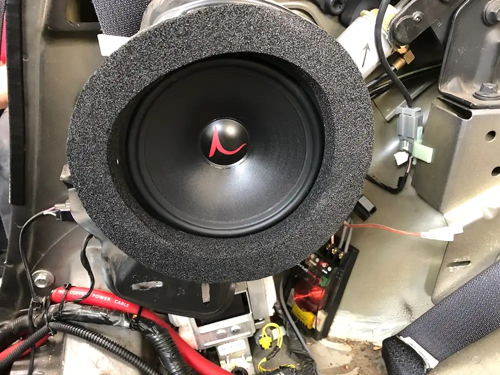 Mark Custom Audio bilstereo monteringsbilleder Ford Mustang