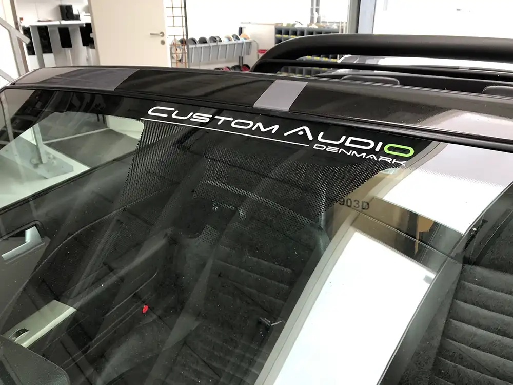 Custom Audio bilstereo monteringsbilleder Ford Mustang