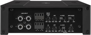 Helix M Four 12 Volt 4-kanals forstærker til bil bagside delefilter/back crossover