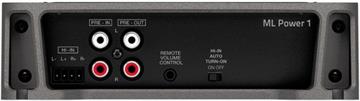 Hertz Mille ML Power 1 1-kanals monoblok forstærker til bil side indgange/site inputs