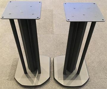 Alphason Aragon Højttalerstandere Sort 50 cm top