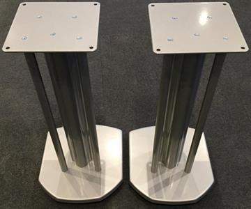 Alphason Aragon Højttalerstandere Sølv 50 cm top