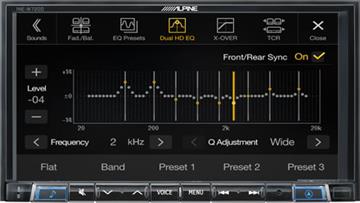 Alpine INE-W720D Autoradio med Navigation, DAB+, Apple carplay, Android auto, Bluetooth og USB EQ