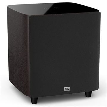 JBL Studio 660P 12" Aktiv subwoofer Profil forside/front med højttalergitter