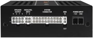 Match UP 8DSP med MEC Analog IN modul 8-kanals Plug & Play forstærker med 9-kanals DSP til bil side