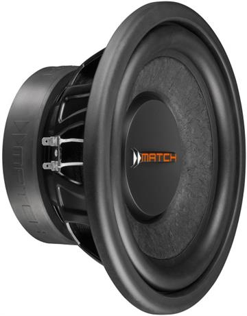 Match PP 10 W-Q Subwoofer løs enhed 10" side