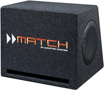 Match PP 7E-D Plug & Play Subwoofer i kabinet 2x 6.5" forside/front