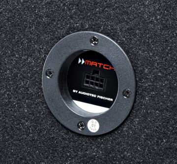 Match PP 8E-Q Plug & Play Subwoofer i kabinet 8" plug & play stik