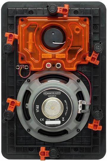 Monitor Audio Core W165 Indbygningshøjttaler til væg 6.5" bagside/back