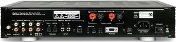 Moon 240i Neo Integreret forstærker med MM RIAA og DAC bagside/back