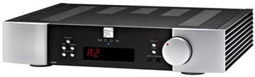 Moon 340i X Neo Integreret forstærker med XLR og DAC forside/front sort og sølv