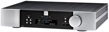 Moon Ace Neo Integreret forstærker med musikstreaming, MM RIAA og DAC forside/front sort og sølv