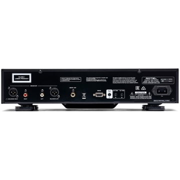 Rotel RCD-1572 MK2 Sort CD afspiller med DAC Bagside