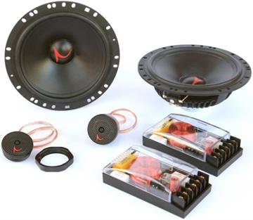 ScanSpeak Discovery 6.5" Komponent højttalersæt til bil forside/front