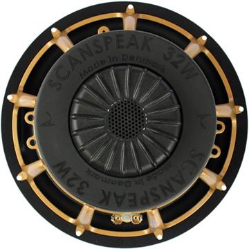 ScanSpeak Gold Subwoofer løs enhed 13" bagside/back