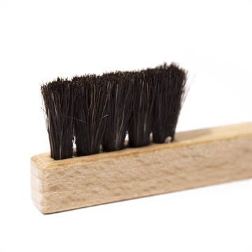 Simply Analog Pickup børste i egetræ med naturligt hår Naturlig hår