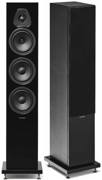 Sonus faber Lumina III Sort højglans Forside/front