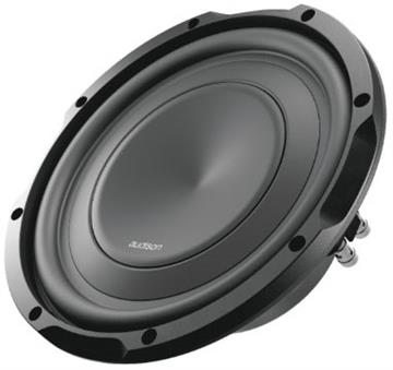 Audison Prima APS 10 D 2 x 4 Ohm 10" Slimfit subwoofer løs enhed profil forside/front