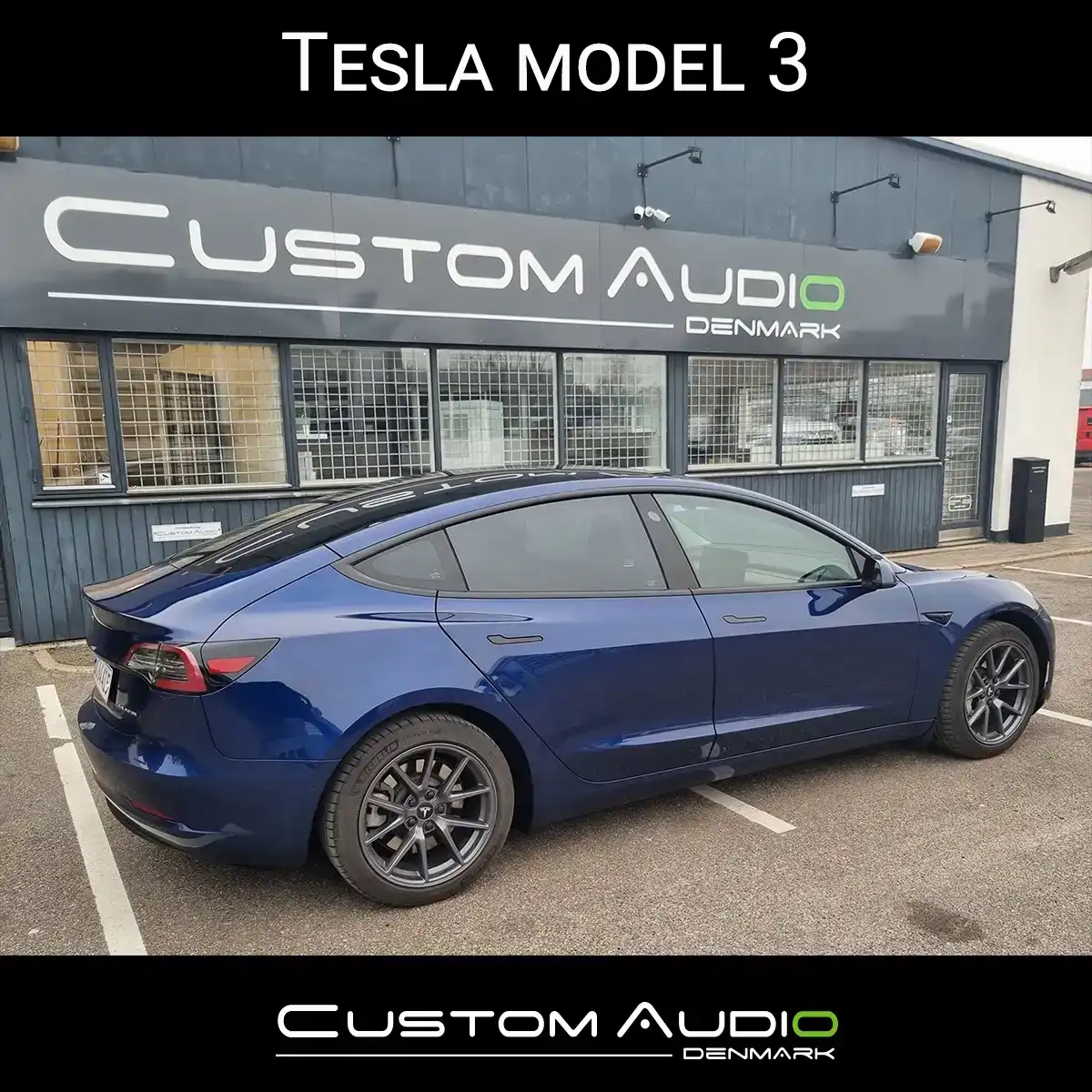 Tesla model 3 monteringsbilleder