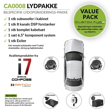 ATF-0008 - Bilspecifik High-End Upgrade lydpakke
