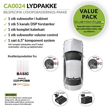ATF-0024 - Bilspecifik Advanced Upgrade lydpakke