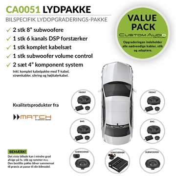 ATF-0051 - Bilspecifik Advanced Upgrade lydpakke