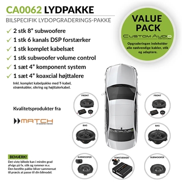 ATF-0062 - Bilspecifik Advanced Upgrade lydpakke