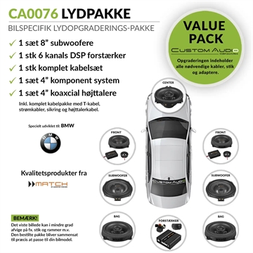 ATF-0076 - Bilspecifik Advanced Upgrade lydpakke