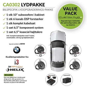 ATF-0302 - Bilspecifik Premium Upgrade lydpakke