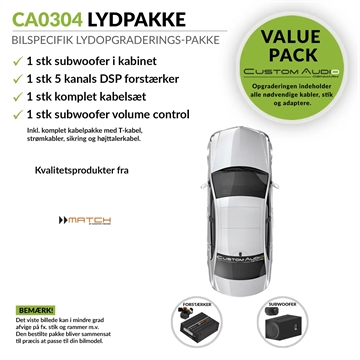 ATF-0304 - Bilspecifik Smart Upgrade lydpakke