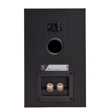 Fyne Audio F300 Kompakt højttaler i Sort ask Bagside/back