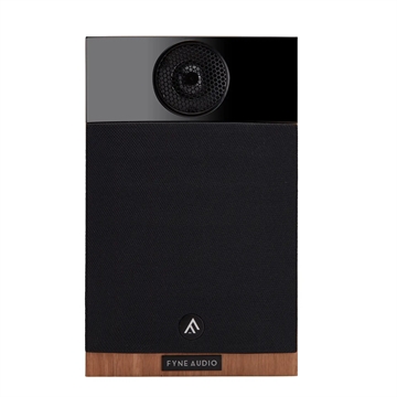 Fyne Audio F300 Kompakt højttaler i Lys eg Forside/front med højttalergitter
